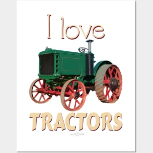 I Love Tractors Fiat Posters and Art